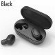 TWS M2 Wireless Bluetooth Headsets Portable Earbuds with Mic for iPhone Xiaomi Huawei Samsung Cellphone blue