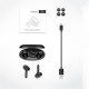 True Wireless Earbuds Bluetooth 5.0 In-Ear TWS Earphones Auto-Pair Wireless Headsets Sports Headphone black