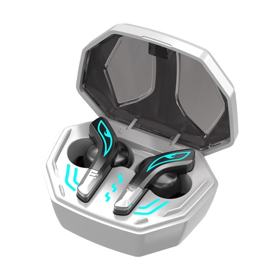 Tws Bluetooth Headset Low Latency Stereo Wireless Gaming Earphone Waterproof Sports Earplugs Blue