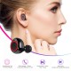 Tws Bluetooth-compatible 5.0 Wireless  Stereo  Earphone In-ear Noise Cancelling Waterproof Headphones Headset With Charging Case black red