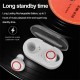 Tws Bluetooth-compatible 5.0 Wireless  Stereo  Earphone In-ear Noise Cancelling Waterproof Headphones Headset With Charging Case black red