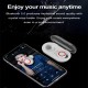 Tws Bluetooth-compatible 5.0 Wireless  Stereo  Earphone In-ear Noise Cancelling Waterproof Headphones Headset With Charging Case black red