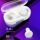 Tws Digital Display Wireless Bluetooth-compatible 5.0 Headset True Stereo Binaural Running Music Earbuds Gaming Earphones Black