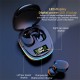 Tws G9s Earphones Bluetooth 5.1 Wireless Gaming Headset Noise Cancelling for Xiaomi iPhone with Charging Box Black