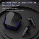 Tws Gaming Bluetooth-compatible  Earphones Low Latency High-fidelity Sound Quality In-ear Wireless Long Battery Life Headsets black