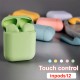 Tws Macaron I12 Wireless Headphones Bluetooth Earphone Headset Super Bass Sound Earbuds Gray