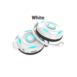 Tws Wireless Bluetooth 5.2 Earphone Touch-control Gaming Headphones Sport Earbuds Headset White