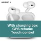 Tws Wireless Earbuds Sports Headphones Bluetooth Earphones Noise Cancel Waterproof Earphones white