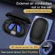 Tws-t8 Air Conduction Earphones Bluetooth Noise Cancelling Hi-fi Stereo Waterproof Sports Headset Black