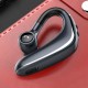 Universal Car Waterproof Earphone Long Standby Single Side Talk Bluetooth Earphone Silver