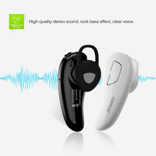 Universal Ultra Light Wireless Bluetooth 4.1 Hands-free Headset Mini Stereo Hanging Ear Headphone for iPhone Samsung Huawei  Black