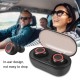 W12 TWS Wireless Earphone for IOS Android Mobile Phone Bluetooth 5.0 Multi-function Sports Headphone Touch Control Earbuds with Charging Box  Black button version