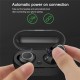 W12 TWS Wireless Earphone for IOS Android Mobile Phone Bluetooth 5.0 Multi-function Sports Headphone Touch Control Earbuds with Charging Box  Black touch version