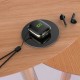 WK60 TWS Bluetooth Earphone Swearproof Earbuds Headset LED Display Wireless Charging Headphones i12 i18 i16 Max Pro TWS Black+Gold