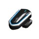 Waterproof QTB35 Motorcycle Bluetooth Helmet Headset FM Radio CSR Helmet Bluetooth Headset all Black