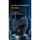 Wireless  Earphones Music Waterproof Sports Headset For Huawei Iphone Oppo Xiaomi, Black