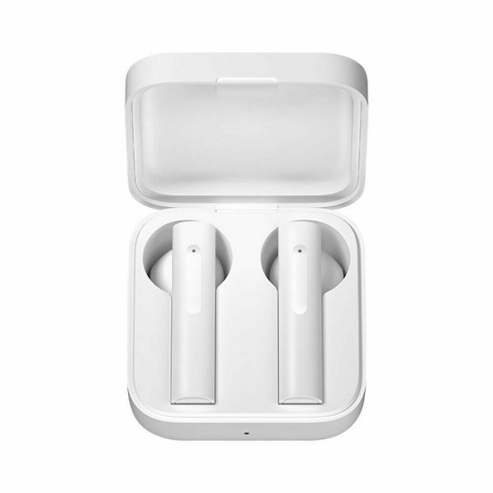 Wireless Bluetooth Earphone Smart Connection Earbuds  white