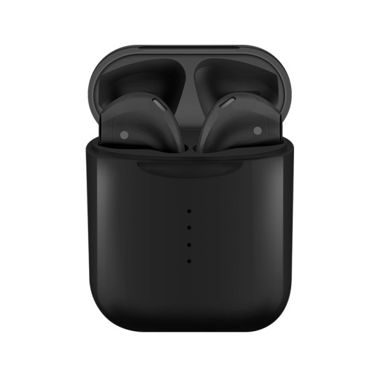 Wireless Bluetooth Earphone V8 Wireless Earphones with Charging Box Case Bluetooth Headset for Phone - Black