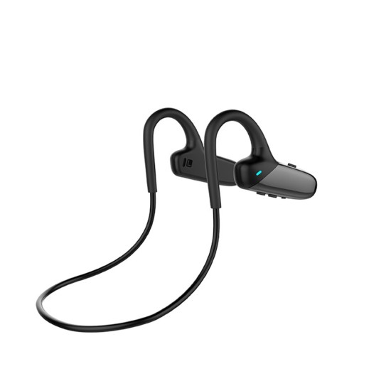 Wireless Bluetooth Earphones F808 Concept Bone Conduction Bluetooth Headset black