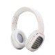 Wireless Bluetooth Foldable Headset FM Radio Stereo Music Portable Headset Black and silver