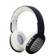 Wireless Bluetooth Foldable Headset FM Radio Stereo Music Portable Headset Navy blue