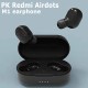 Wireless Bluetooth Headphone Headset With Charging Box for Red Mi Mobile Phone black