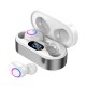 Wireless Bluetooth-compatible Earphones Noise Canceling Hd Call Portable Mini Headset with Microphone Red