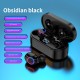 Wireless Bluetooth-compatible Earphones Noise Canceling Hd Call Portable Mini Headset with Microphone Black