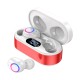 Wireless Bluetooth-compatible Earphones Noise Canceling Hd Call Portable Mini Headset with Microphone Black