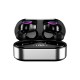 Wireless Bluetooth-compatible Earphones Noise Canceling Hd Call Portable Mini Headset with Microphone Black