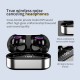 Wireless Bluetooth-compatible Earphones Noise Canceling Hd Call Portable Mini Headset with Microphone Silver