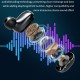 Wireless Bluetooth-compatible V5.0 Headphones 3500mah Battery Noise Reduction Tws In-ear Stereo Sports Running Mobile Phone Headset 315 Exquisite White