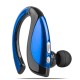 Wireless Business Bluetooth Noise Cancelling Headset Earpiece for Driving blue