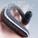 Wireless Earphone Bluetooth 5.0 Headset Long Standby Business Driving Hanging Ear Headset IPX4 Waterproof Sports Headphone blue