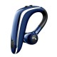 Wireless Earphone Bluetooth 5.0 Headset Long Standby Business Driving Hanging Ear Headset IPX4 Waterproof Sports Headphone blue