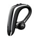 Wireless Earphone Bluetooth 5.0 Headset Long Standby Business Driving Hanging Ear Headset IPX4 Waterproof Sports Headphone black