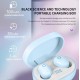 Wireless Earphone for IOS Android Cellphones Bluetooth V5.0 LED Display With Charging Bin Power Bank  black