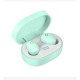 Wireless Earphone for IOS Android Cellphones Bluetooth V5.0 LED Display With Charging Bin Power Bank  green