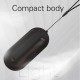 Wireless Earphones Bluetooth 5.0 TWS Headset Ergonomic In-Ear Stereo Sound with 300mAh Battery Compartment Sports Earbuds black