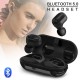 Wireless Earphones Bluetooth 5.0 TWS Headset Ergonomic In-Ear Stereo Sound with 300mAh Battery Compartment Sports Earbuds black