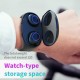 Wrist Type Lightweight Watch Design Charge Case BT 5.0 In-ear TWS Earbud HeadsetTWS Bluetooth 5.0 Headset Wireless Earphone black