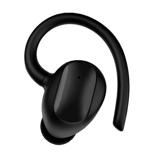 X10pro Bluetooth 5.1 Headset Digital Display Hanging Ear Earbuds Stereo In-ear Earphones Black