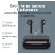 X15 TWS Bluetooth Headphone Wireless Earphone LED Display Bluetooth 5.0 Sport Headset Earbuds Airbud black