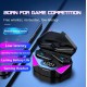 X15 Waterproof Wireless Bluetooth-compatible  Earphone Sport Headphones, Noise Reduction Gaming Headset, No-delay In-ear Universal black