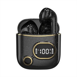 X25 Tws Wireless Bluetooth Headset Hifi Stereo Music Earbuds Smart Touch-control Mini Gaming Earphones Black