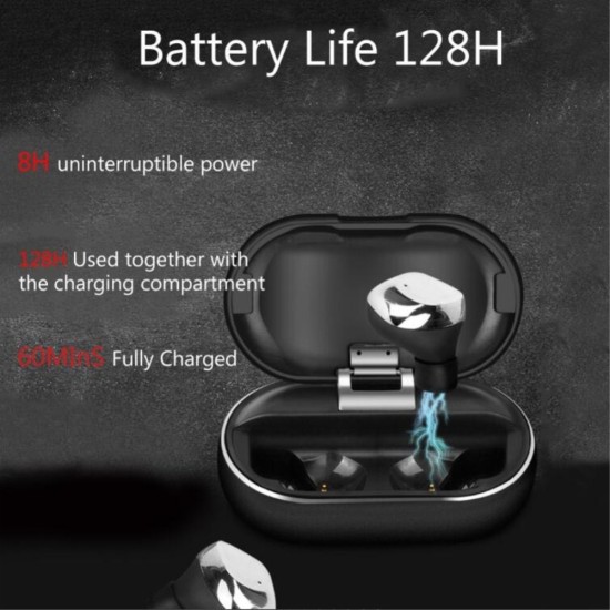 X26 Wireless Bluetooth Earphones for Both Ears Bluetooth 5.0 Headset red