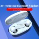 XY-7 TWS Earphones Wireless Ergonomic Bluetooth 5.0 Sport Earbuds Stereo Headset With Charging Box Built-in Microphone black