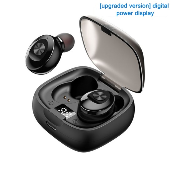 Xg8 Tws Wireless In-ear Headset Stereo Digital Display Bluetooth 5.0 Noise Reduction Sports Headphone Black