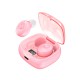 Xg8 Tws Wireless In-ear Headset Stereo Digital Display Bluetooth 5.0 Noise Reduction Sports Headphone Pink