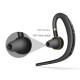 Y3+ Bluetooth Earphone Handsfree Ear Hook Wireless Headsets V4.1 Noise Cancelling HD Mic Music For Android/IOS Cellphone black